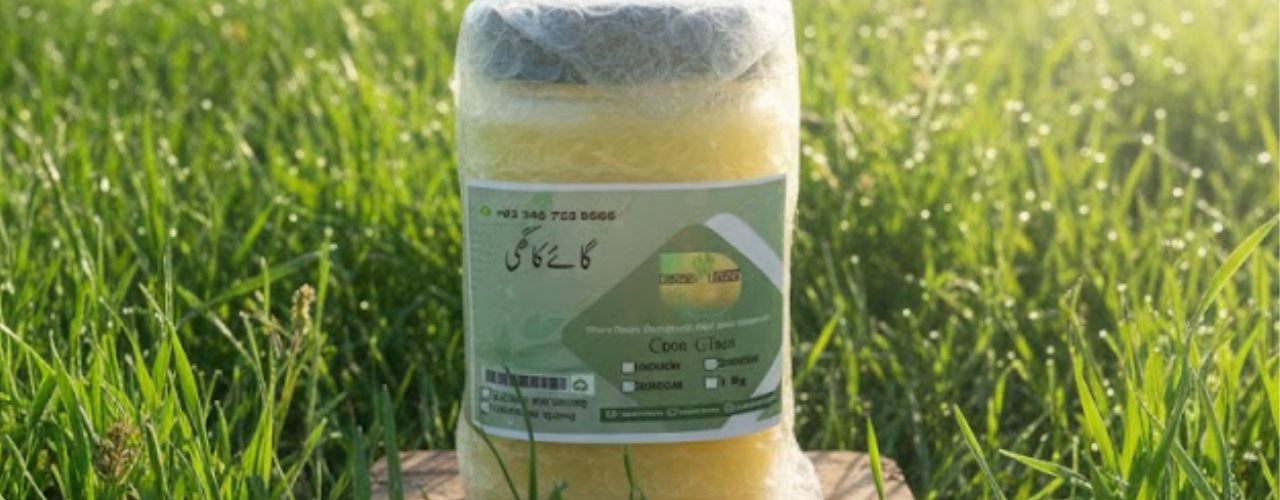 Organo Pure Cow Ghee 500ml | 100% Natural Desi Ghee | Farm Fresh Clarified Butter | Healthy Cooking, Deep Frying & Ayurvedic Use organo pure cow ghee 500ml |