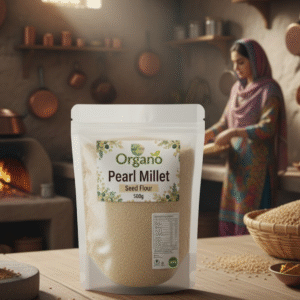 🌿 organo pearl millet seed flour 500g –