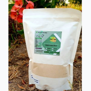 Home organo house multi grain flour 1kg – premium healthy atta