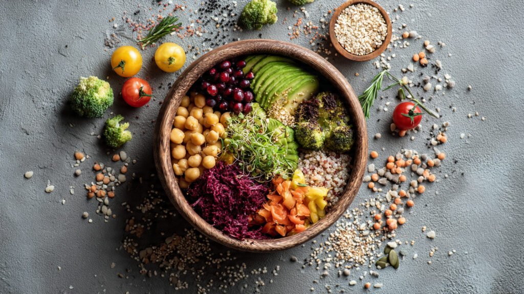 Organic food nutrition